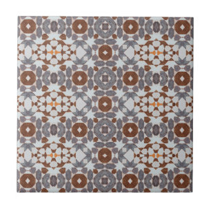 Vintage-Marokkanisches Mosaik im Distressed-Stil Fliese