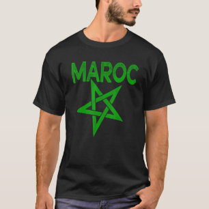 Vintage Marokko  Ich liebe Marokko Karte Marokko F T-Shirt