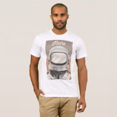 Vintage Mars Astronaut T-Shirt (Vorne ganz)