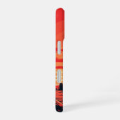 Vintage Mars Landscape iPhone 16 Hülle (Rechte Seite)