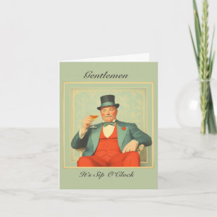 Vintage Martini Dandy - Gentlemen, es ist Zeit zum