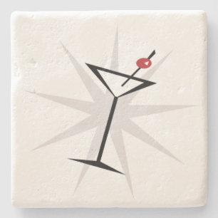 +[ Vintage Martini ]+ Steinuntersetzer