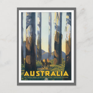 Vintage Marysville Victoria Australien Postkarte