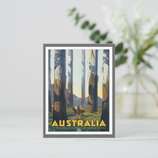 Vintage Marysville Victoria Postkarte (Stehend Vorderseite)