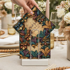 Vintage Masked Mardi Gras Masquerade Serviette