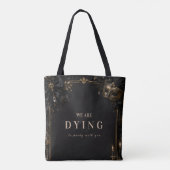 Vintage-Masquerade-Halloween Tasche (Rückseite)