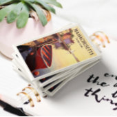 Vintage Massachusetts Magnet