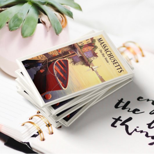 Vintage Massachusetts Magnet