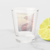 Vintage Massachusetts Schnapsglas (Rückseite)