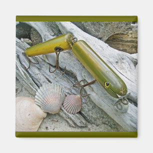 Vintage Masterlure Jointed Eel Salzwasser-Köder Magnet