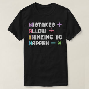 Vintage-Mathelehrer Lustiger Spruch Geschenk Lusti T-Shirt