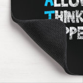 Vintage-Mathelehrer-lustiger-Spruch-Geschenk Mousepad (Ecke)