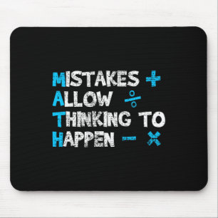 Vintage-Mathelehrer-lustiger-Spruch-Geschenk Mousepad