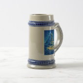 Vintage Matterhorn Bierglas (VorderseiteRechts)