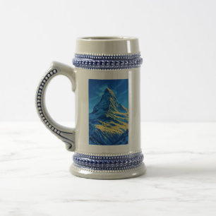 Vintage Matterhorn Bierglas