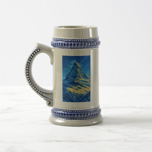 Vintage Matterhorn Bierglas (Links)