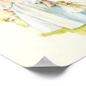 Vintage Maud Humphrey Girl mit Puppensteuerung Poster (Ecke)