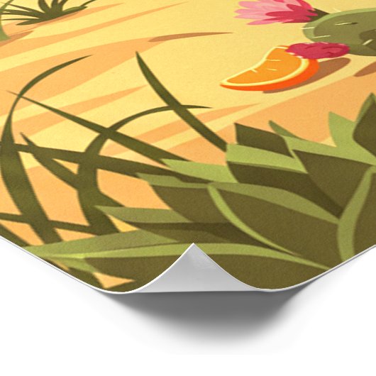 Vintage McAllen Texas Poster (Ecke)