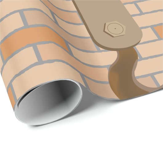 Vintage mechanische Konstruktion der Pullebügel Geschenkpapier (Rolleneckpunkt)