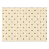 Vintage-Medaillons im Wechselmuster Tischdecke (Vorderseite (Horizontal))