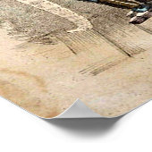 Vintage Medizin: 1850 Bildkopie Apotheke Poster (Ecke)