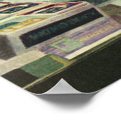 Vintage Medizin, Apotheker und Mädchen Poster (Ecke)