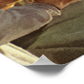 Vintage Medizin, Ärzte Darstellende Operation in d Poster (Ecke)