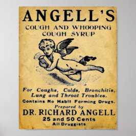 Vintage Medizin Druck - Angells Poster