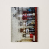 Vintage Medizin-Flaschen Puzzle (Vertikal)