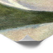 Vintage Medizin, glückliche Krankenschwester in ei Poster (Ecke)