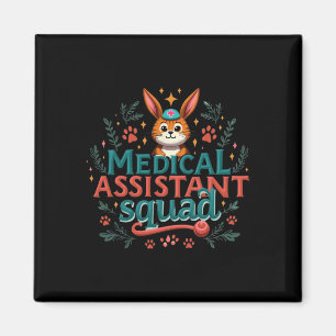 Vintage medizinische Istvant Squad Funny Ohr Blume Magnet
