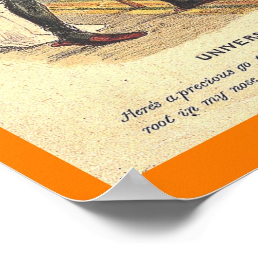 Vintage medizinische Nachlässigkeit, Quack-Politik Poster (Ecke)