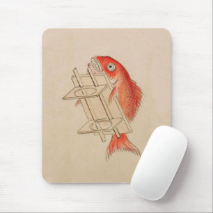 Vintage Meerbrassen-Yokai Mousepad