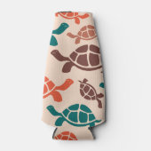 Vintage Meeresschildkröte Flaschenkühler (Vorderseite)