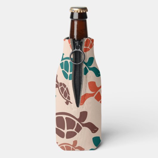 Vintage Meeresschildkröte Flaschenkühler (Flasche Rückseite)