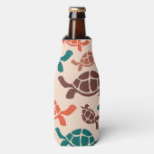Vintage Meeresschildkröte Flaschenkühler (Flaschenvorderseite)