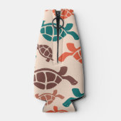 Vintage Meeresschildkröte Flaschenkühler (Rückseite)