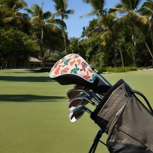 Vintage Meeresschildkröte Golf Headcover