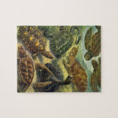 Vintage Meeresschildkröten und Tortoises von Ernst Puzzle (Horizontal)