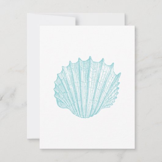 Vintage Meeresseashell (Vorderseite)