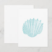 Vintage Meeresseashell (Vorne/Hinten)