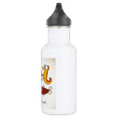 Vintage Meerestiere Edelstahlflasche (Rechts)