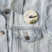 Vintage Meerestiere, Vögel, Button (Beispiel)
