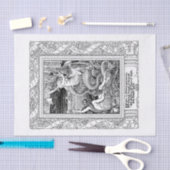 Vintage Meerjungenkunst Seidenpapier (Handwerk)