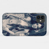 Vintage Meerjungfrau Altes Foto Fantasy-Kunst Case-Mate iPhone Hülle (Rückseite (Horizontal))