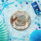 Vintage Meerjungfrau Dover unter dem Pappteller (Party)