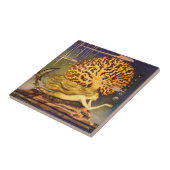 Vintage Meerjungfrau Fliese (Seite)