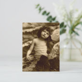 Vintage Meerjungfrau Giro del Malcantone Postkarte (Stehend Vorderseite)