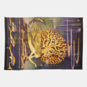 Vintage Meerjungfrau Handtuch (Horizontal)