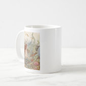Vintage Meerjungfrau Kaffeetasse (Vorderseite Links)